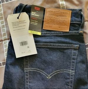 New Levi's 510 Skinny Jeans 36x32